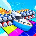 Boat Race with 99 Engines
