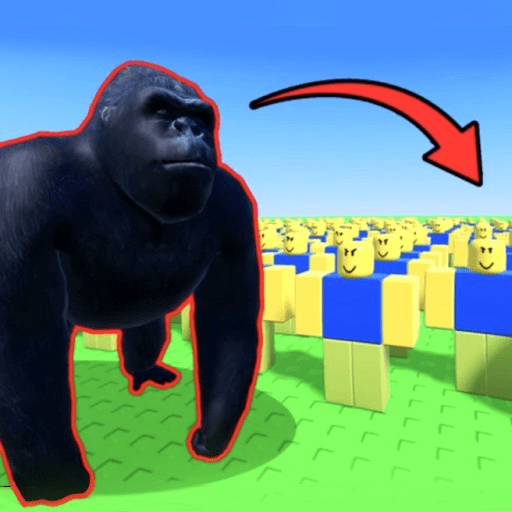 100 Players Vs 1 Gorilla
