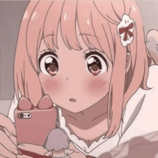 aesthetic cute anime girl