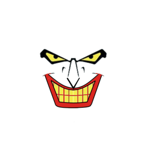 Animated Series Joker Face
