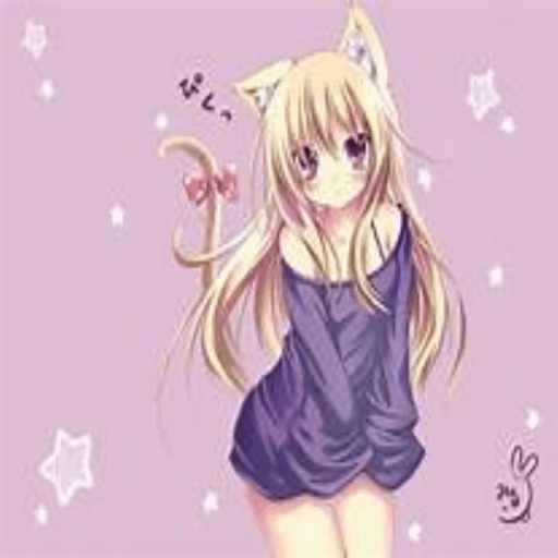 Anime cat girl