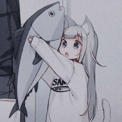 Anime with Fish Decal