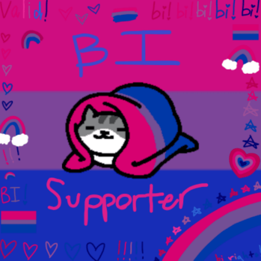 bisexual supporter kitten