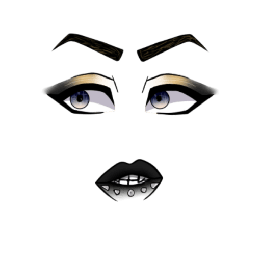 Eerie Makeup™ || Black Gold Ombre
