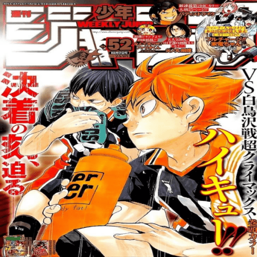 Haikyuu manga poster