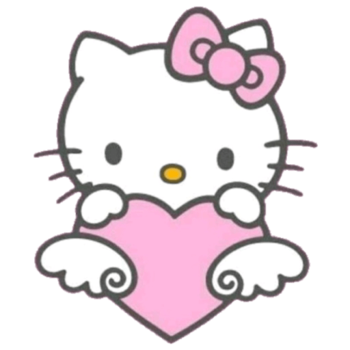 Hello Kitty Pink heart