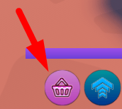 The shop icon in Blade Legends