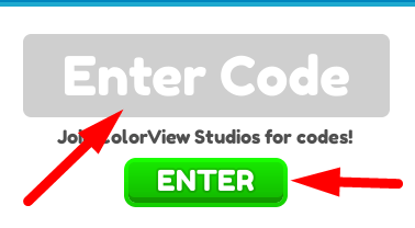 The code redeeming interface in Drawing Quiz