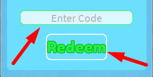 The code redeeming interface in Don't Make The Rock Angry