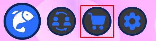 Fish Simulator shopping cart icon