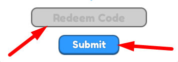 The code redeeming interface in Strongest Man Simulator