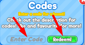 The code redeeming interface in House Construction Tycoon