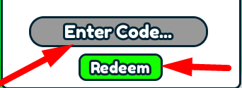 The code redeeming interface in Yeet Cannon