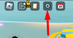 The Settings icon in Titan Training Simulator