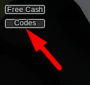 The Codes button in Liberty Stories