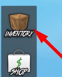 The Inventory button in RJ's Murder Mystery 2
