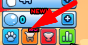 The Shop icon in Magic Tappers