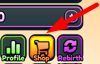 The Shop button in Money Masters