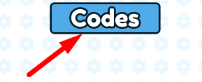 The Codes button in Gym Race