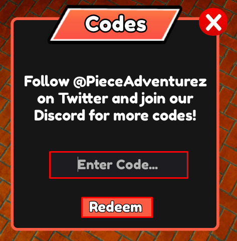 Piece Adventures Simulator Codes (March 2023) - Roblox