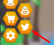 The Codes icon in Bee Simulator