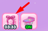 The Gift icon in Raise a Rainbocorn