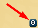 The Settings icon in Tank Simulator