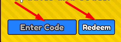 The code redeeming interface in Eat The Universe Simulator