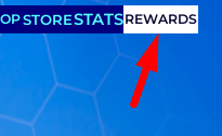 The Rewards button in FORTBLOX