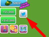 The Codes icon in Tiny Town Tycoon
