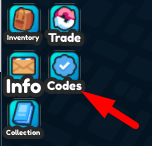 The Codes button in Toilet Verse Tower Defense