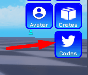 The Codes button in SpeedLands