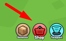 The Shop icon in Island Tycoon