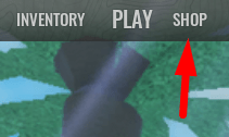 The Shop button in Counter Blox: Source 2