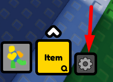 The Settings icon in Find The Noobies Morphs