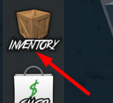 The Inventory button in Nik's Murder Sandbox