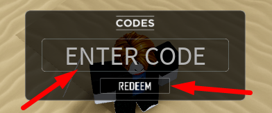 The code redeeming interface inAnime Spirits