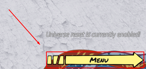 Project Menacing menu button