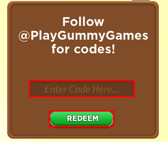 Ball Pit Tycoon enter codes box