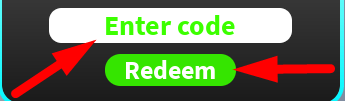 The code redeeming interface in Spy Tycoon