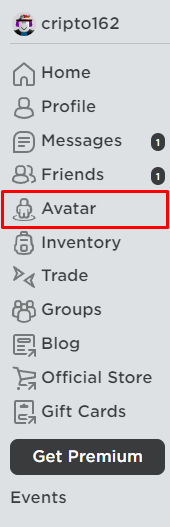 Three hats at once avatar button