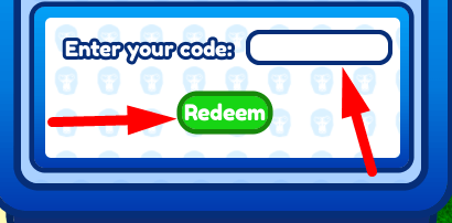 The code redeeming interface in Gorilla Tag Experience