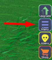 The Menu button in Zombie Business Simulator