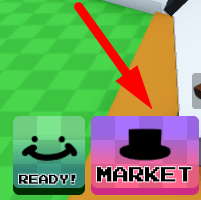 The Market button in SKENGINES RACING