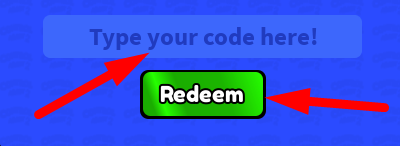 The code redeeming interface in Control Army 2