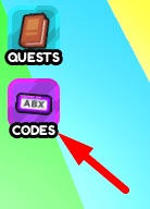 The Codes button in UGC Math Race