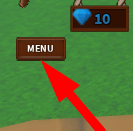 The Menu button in Piece Simulator