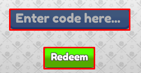 Home Run Simulator enter codes box