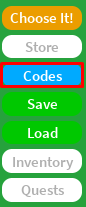 2 Player Superhero Tycoon codes button in side menu