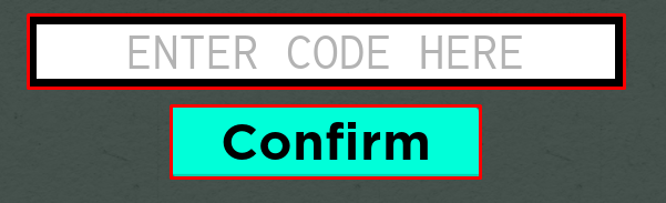 Super Doomspire enter codes box